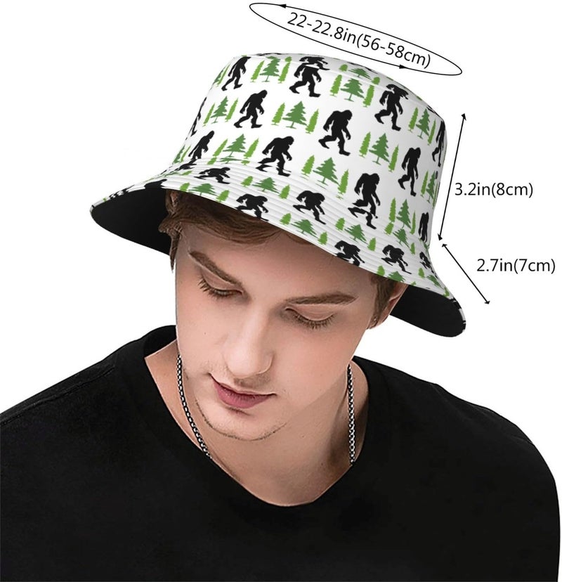 JIEKENMO Bucket Hats Fashion Sun Cap Packable Outdoor Fisherman Hat for Women and Men - Image 2